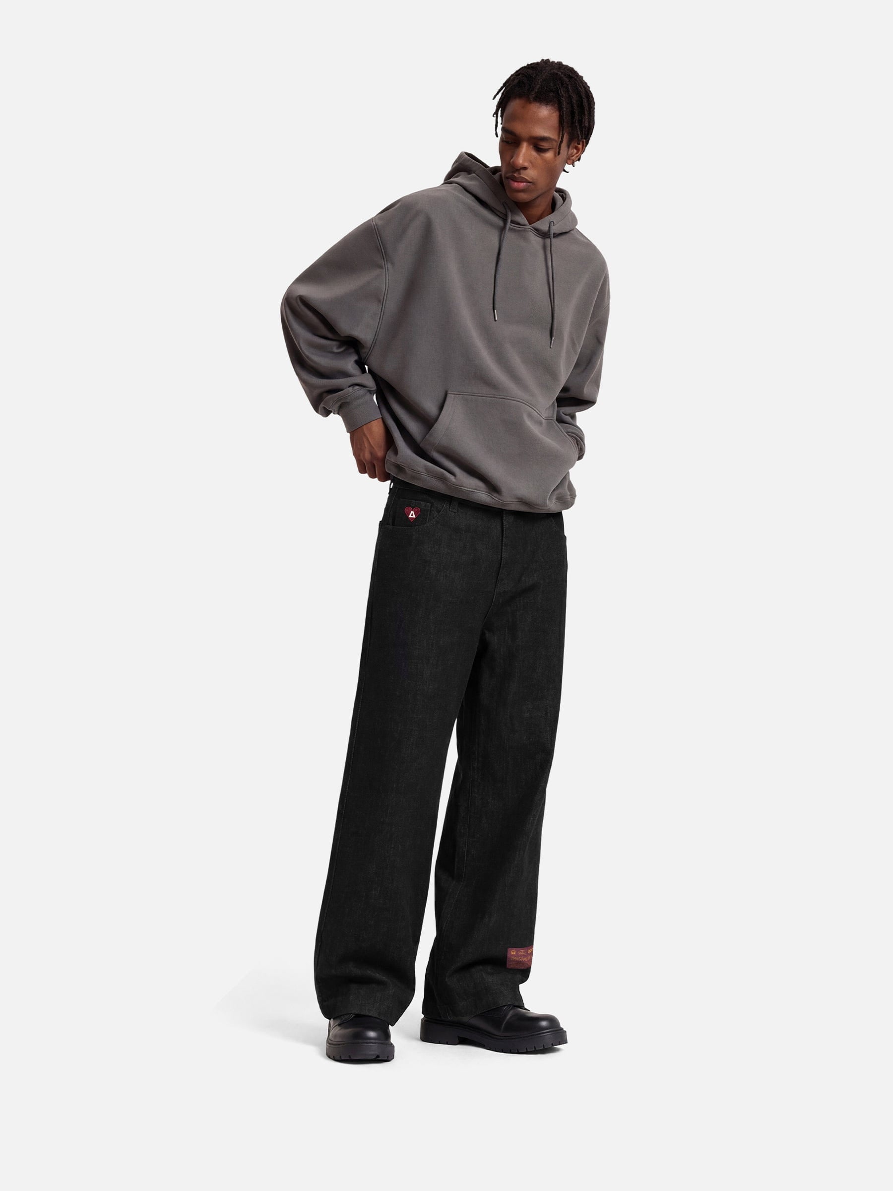 Alternative view of Aelfric Eden Washed Straight Leg Jeans