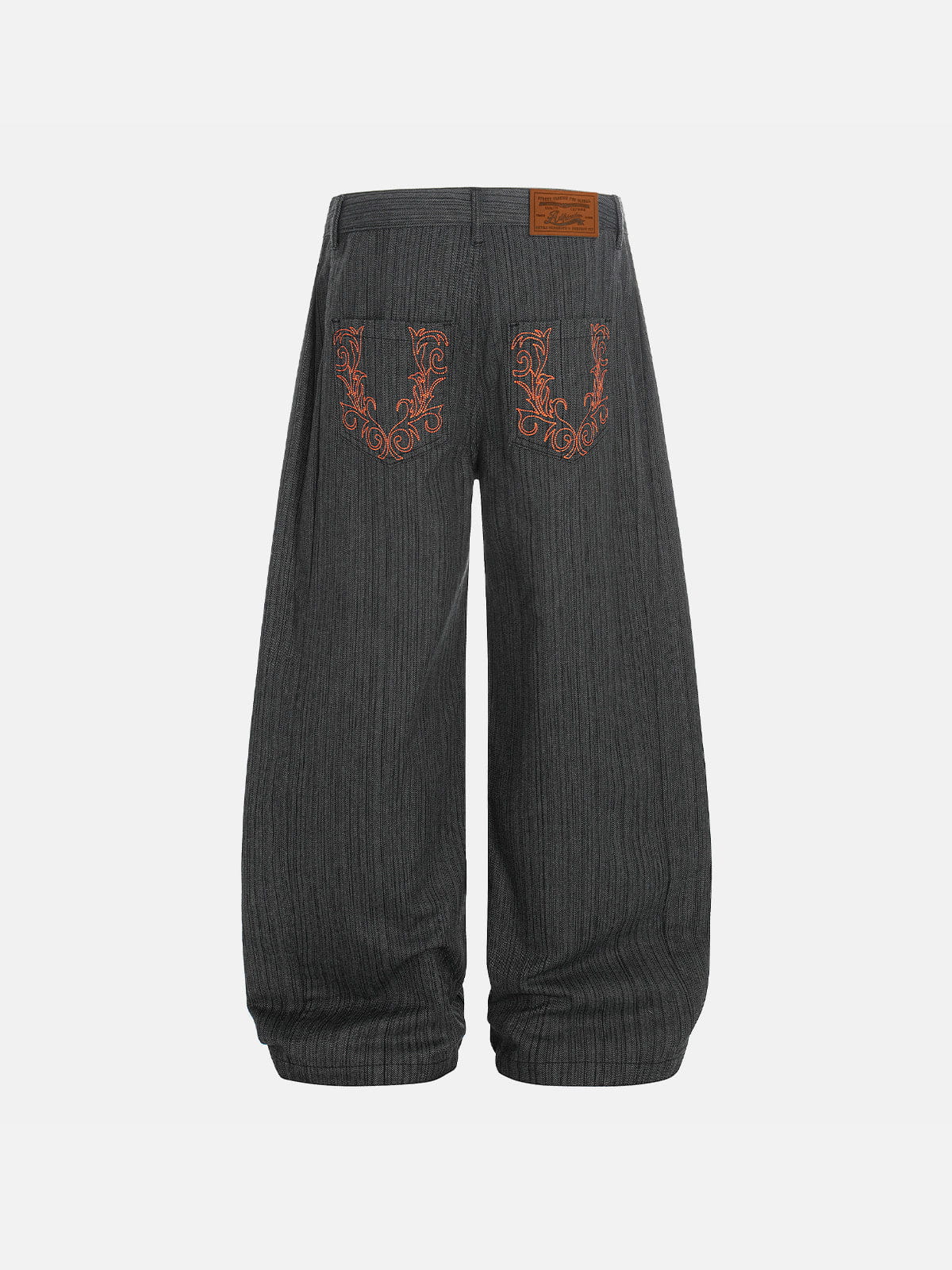 Alternative view of Aelfric Eden Texture Stripe Baggy Barrel Pants
