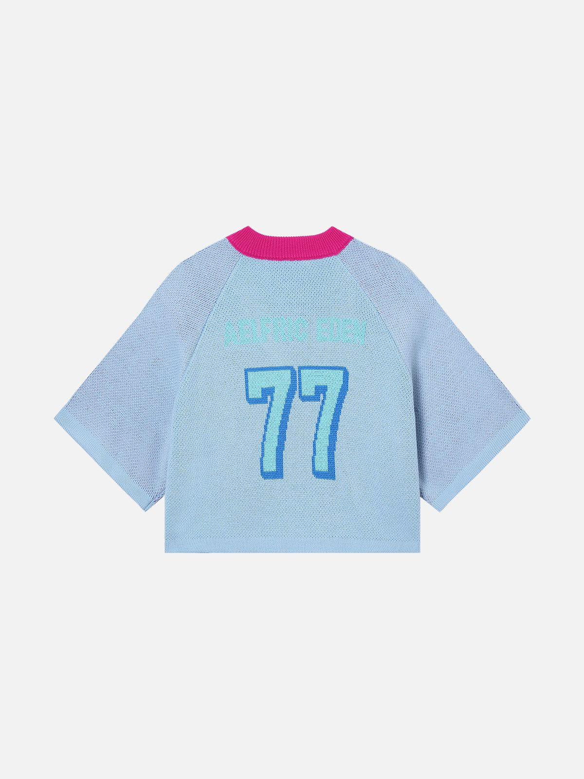 Alternative view of Aelfric Eden V-Neck Make Waves Knit Jersey