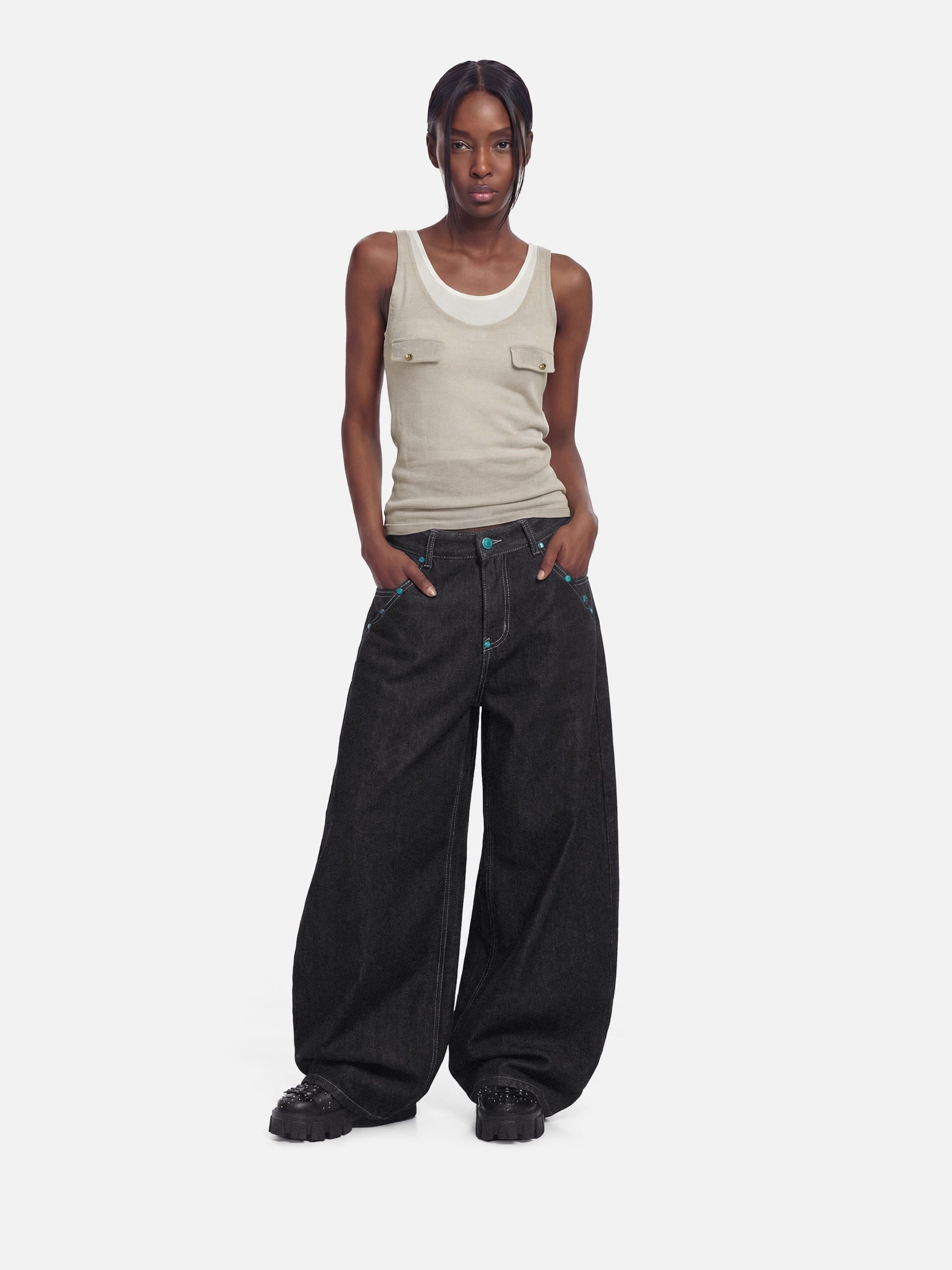 Aelfric Eden 2-Piece Layered Tank Top