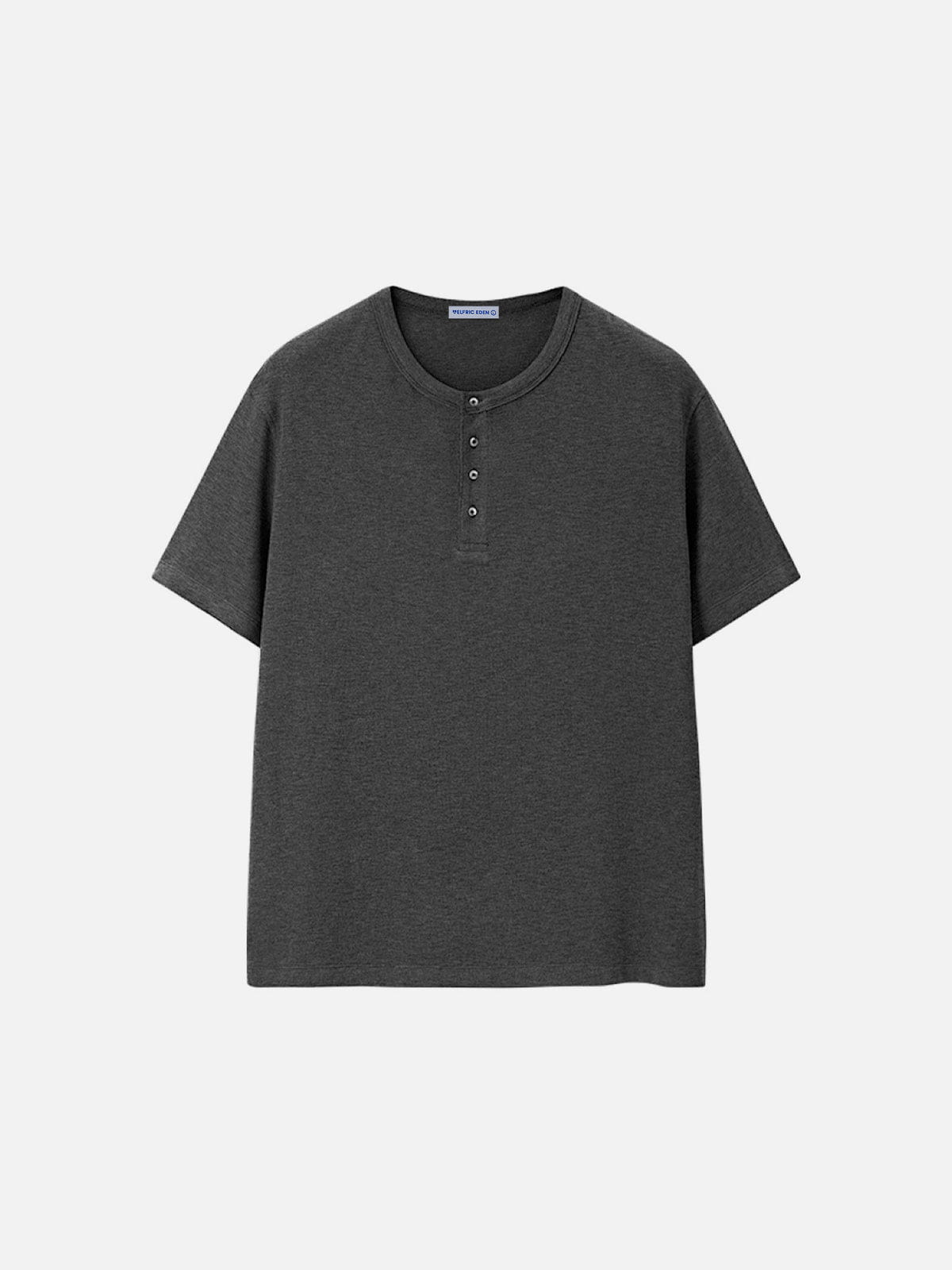 Alternative view of Aelfric Eden Henley Button Tee