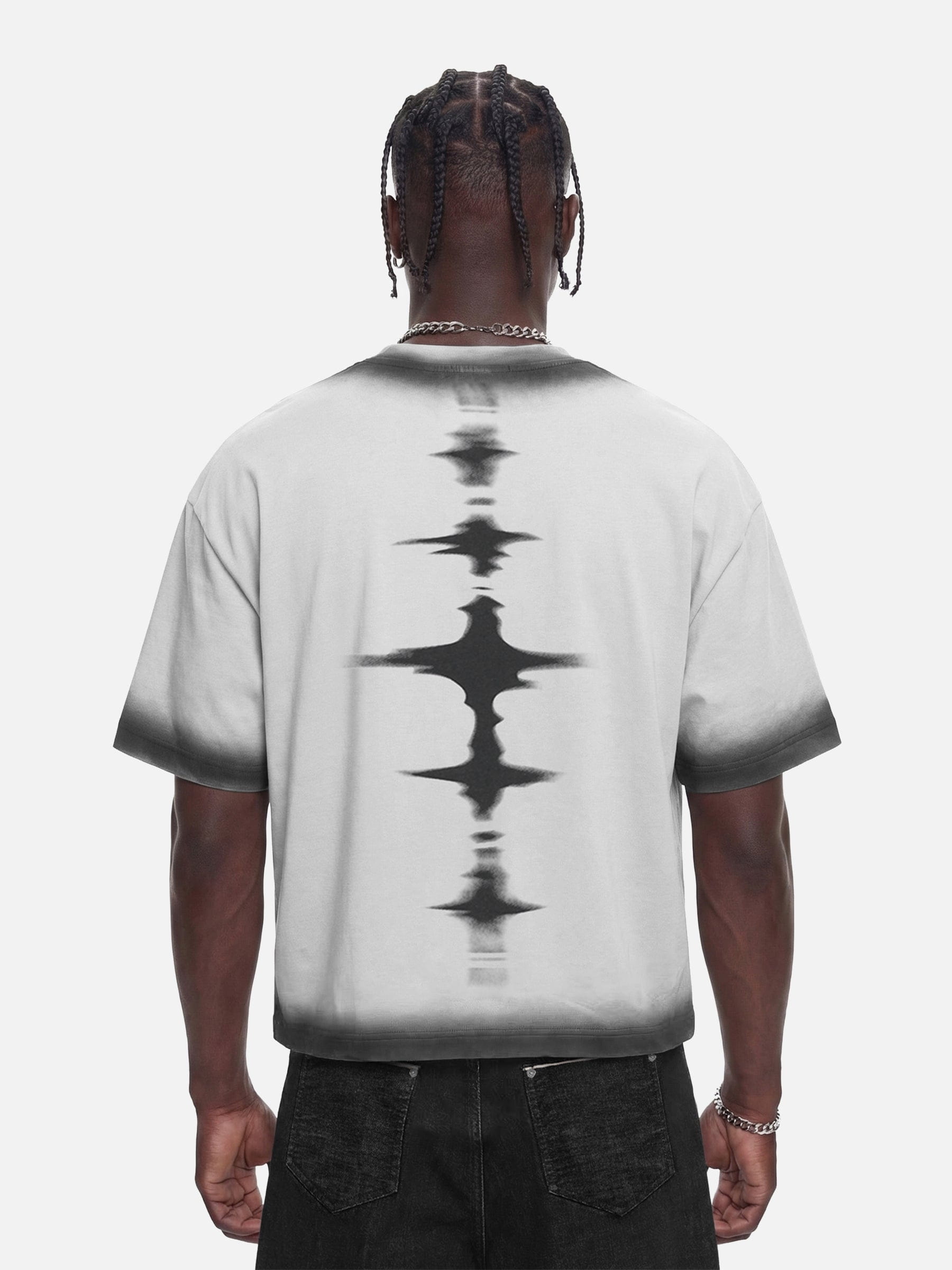 Aelfric Eden Boxy Spray Fade Star Tee