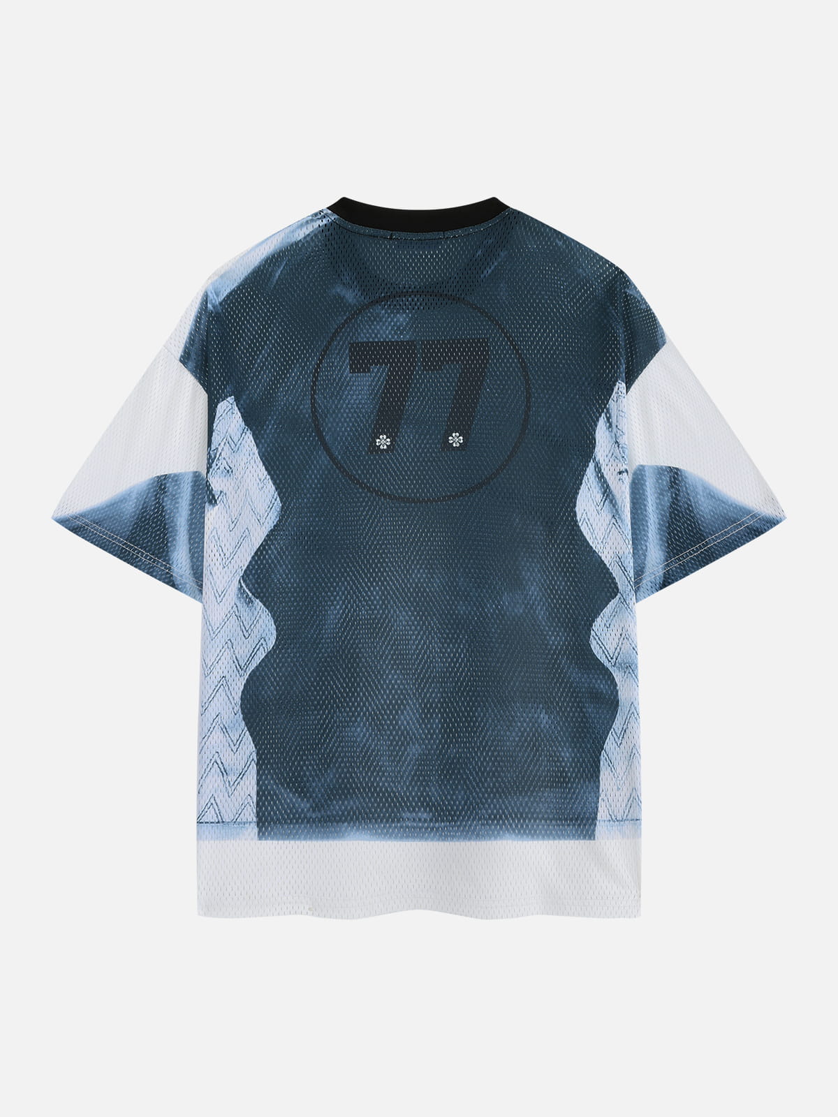Alternative view of Aelfric Eden Abstract Panel Mesh Tee