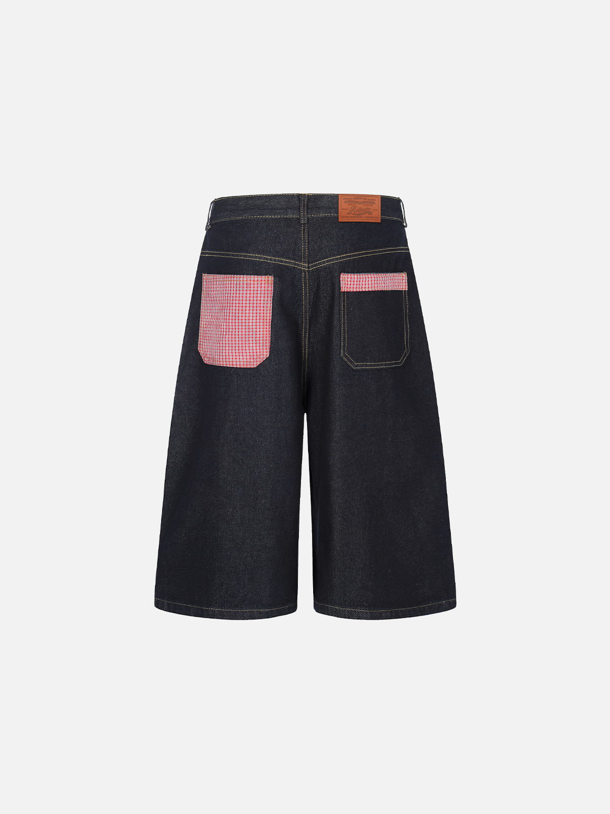 Alternative view of Aelfric Eden Star Patchwork Longline Jorts
