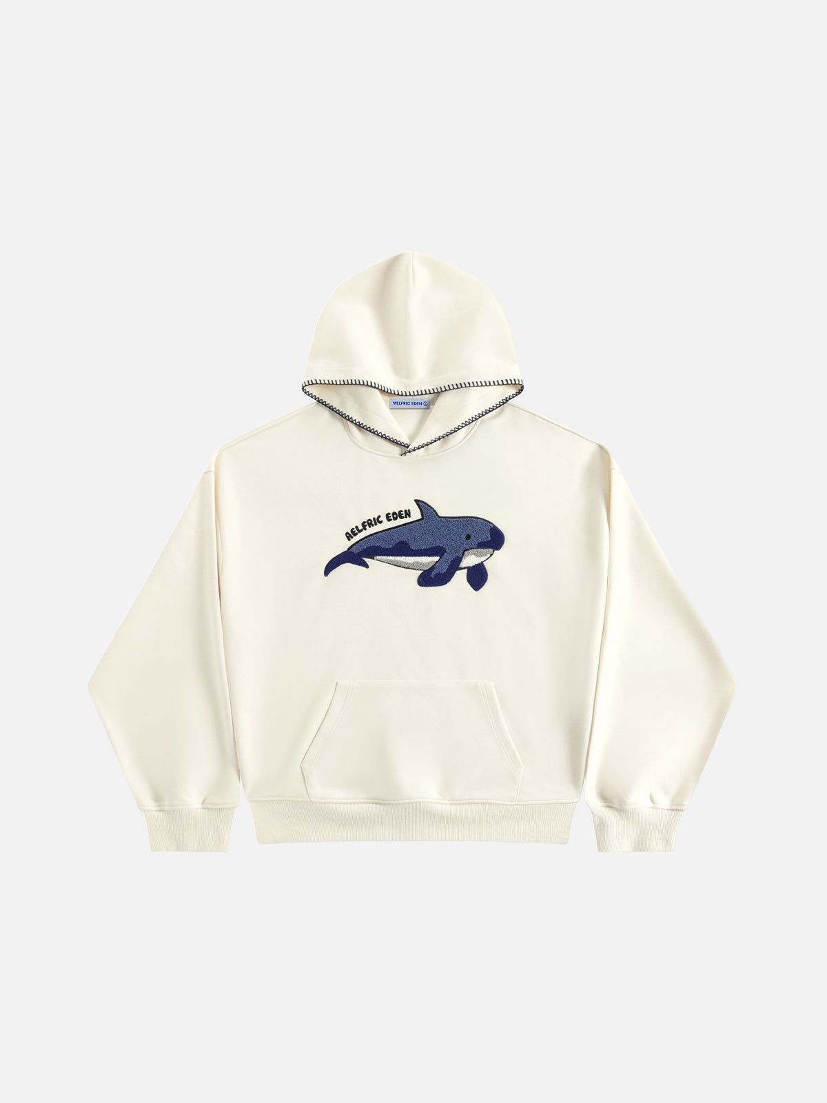 Alternative view of Aelfric Eden Oversized Whale Pullover Hoodie