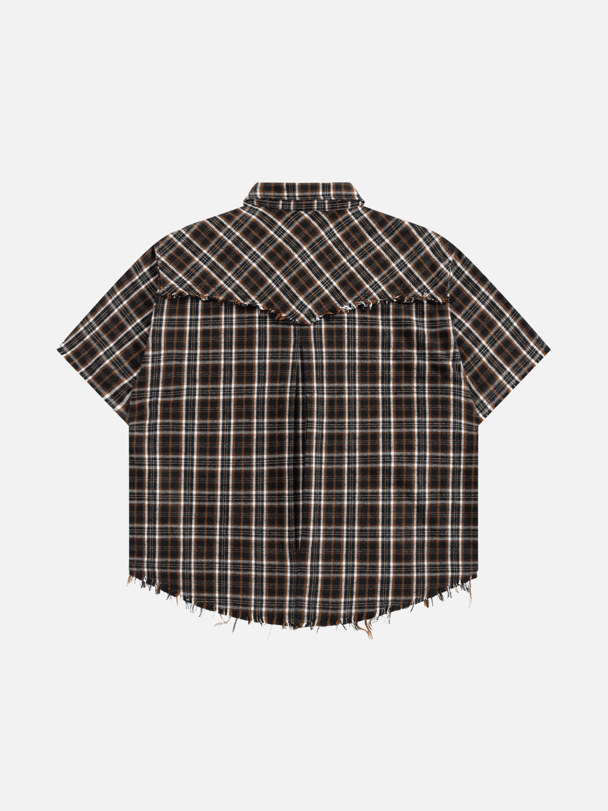 Alternative view of Aelfric Eden Boxy Plaid Short Sleeve Shirt