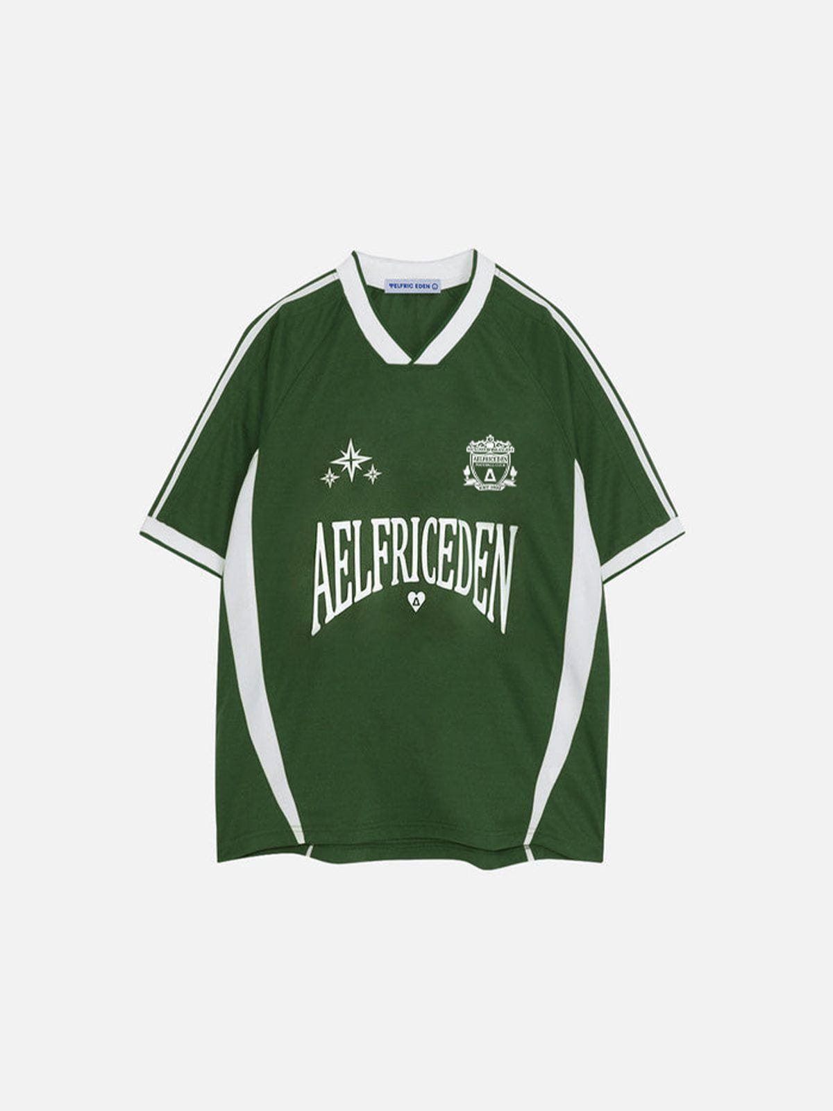 Alternative view of Aelfric Eden Color Blocking Soccer Jersey