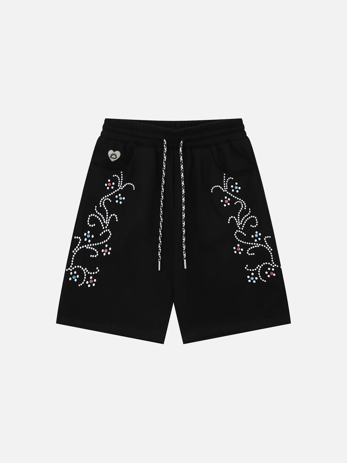 Alternative view of Aelfric Eden Rhinestone Floral Shorts