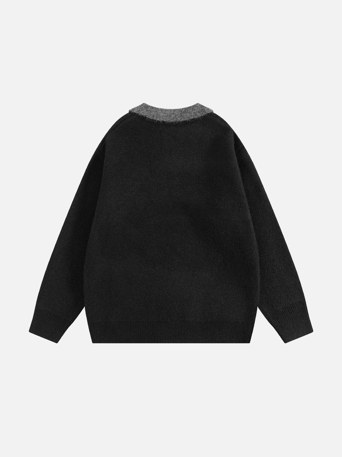 Alternative view of Aelfric Eden Faux Layer Polo Knit Sweater