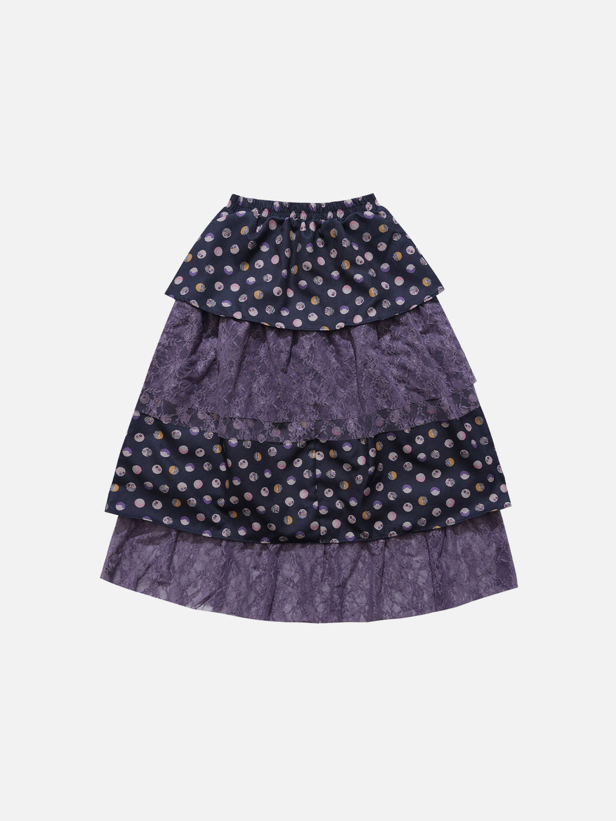 Aelfric Eden Layered Lace Polka Dot Skirt