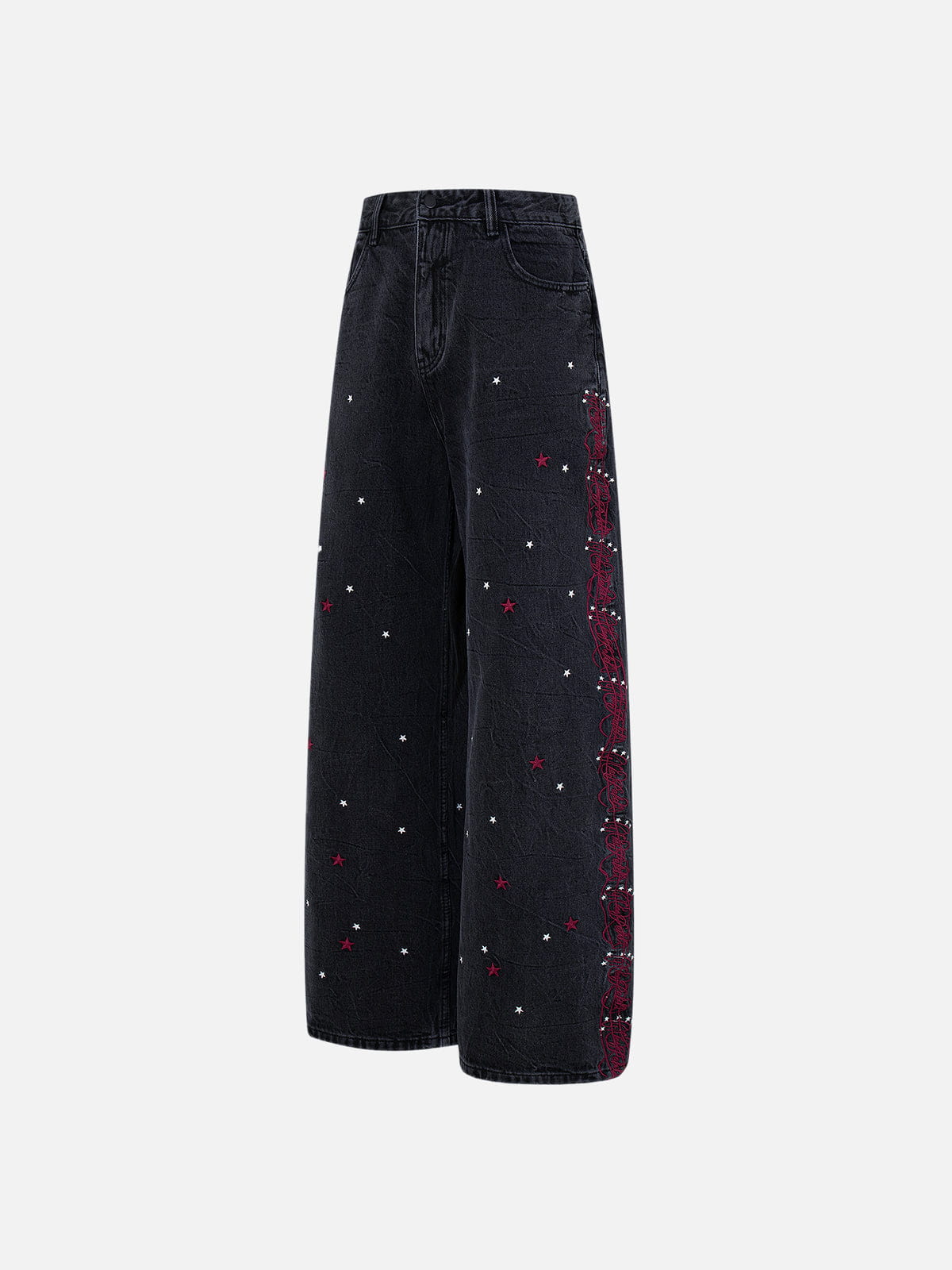 Alternative view of Aelfric Eden Star Panel Baggy Jeans
