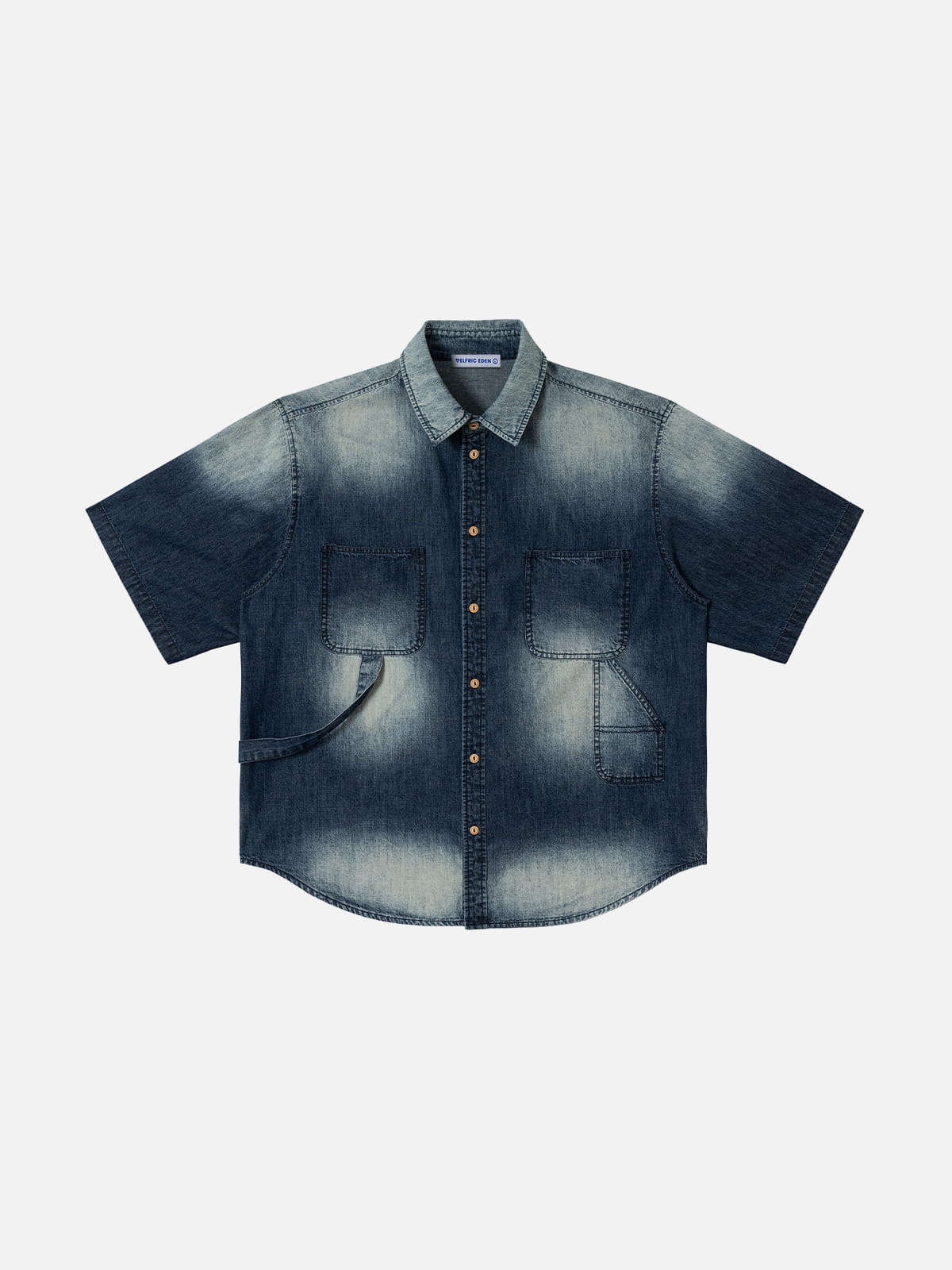 Aelfric Eden Washed Pocket Short Sleeve Shirt