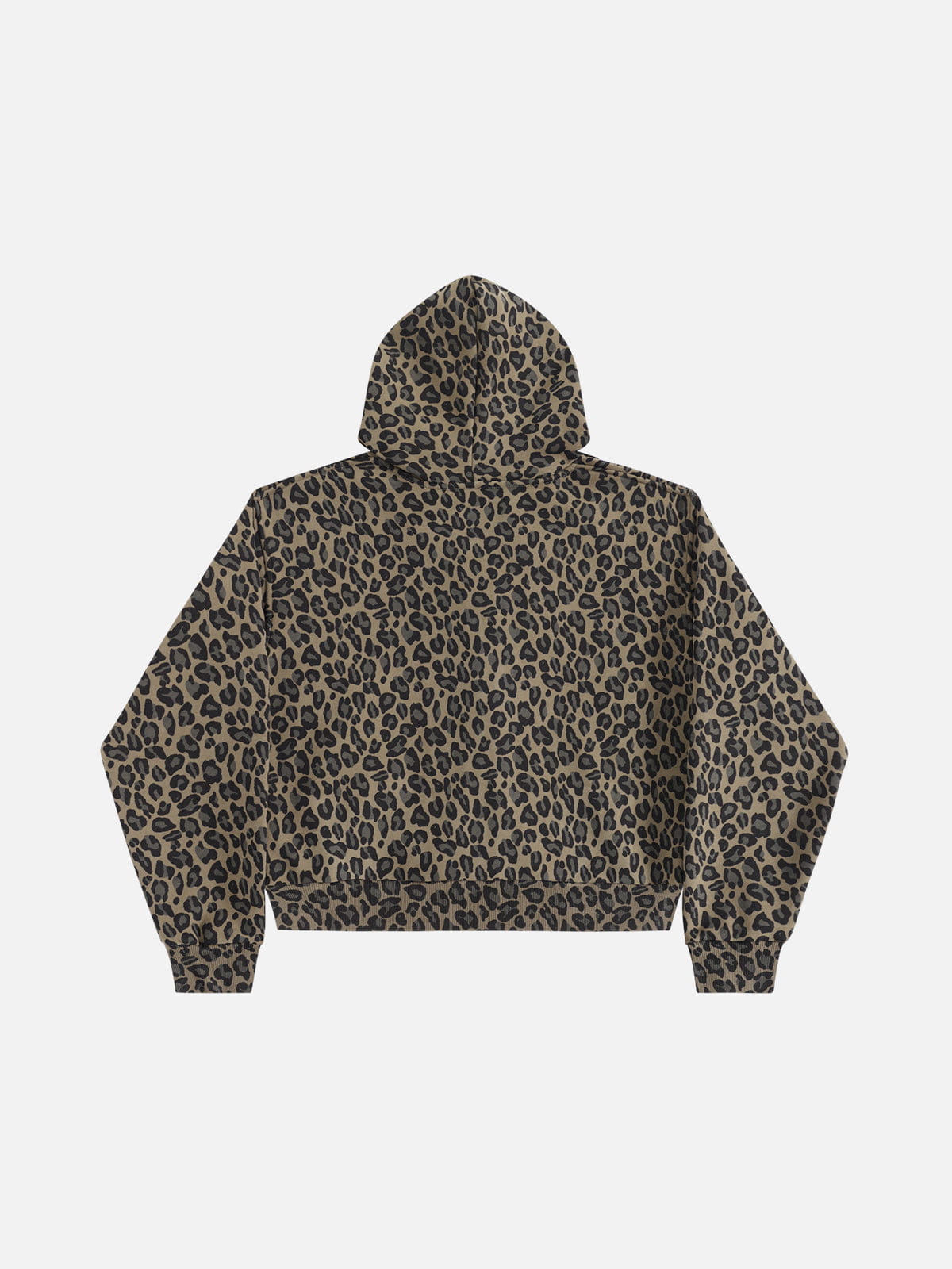 Alternative view of Aelfric Eden Boxy Leopard Zip Up Hoodie