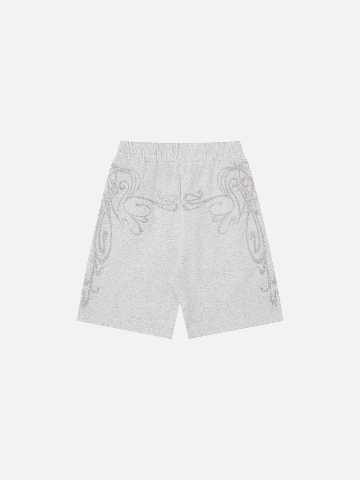 Alternative view of Aelfric Eden Scroll Embroidery Shorts