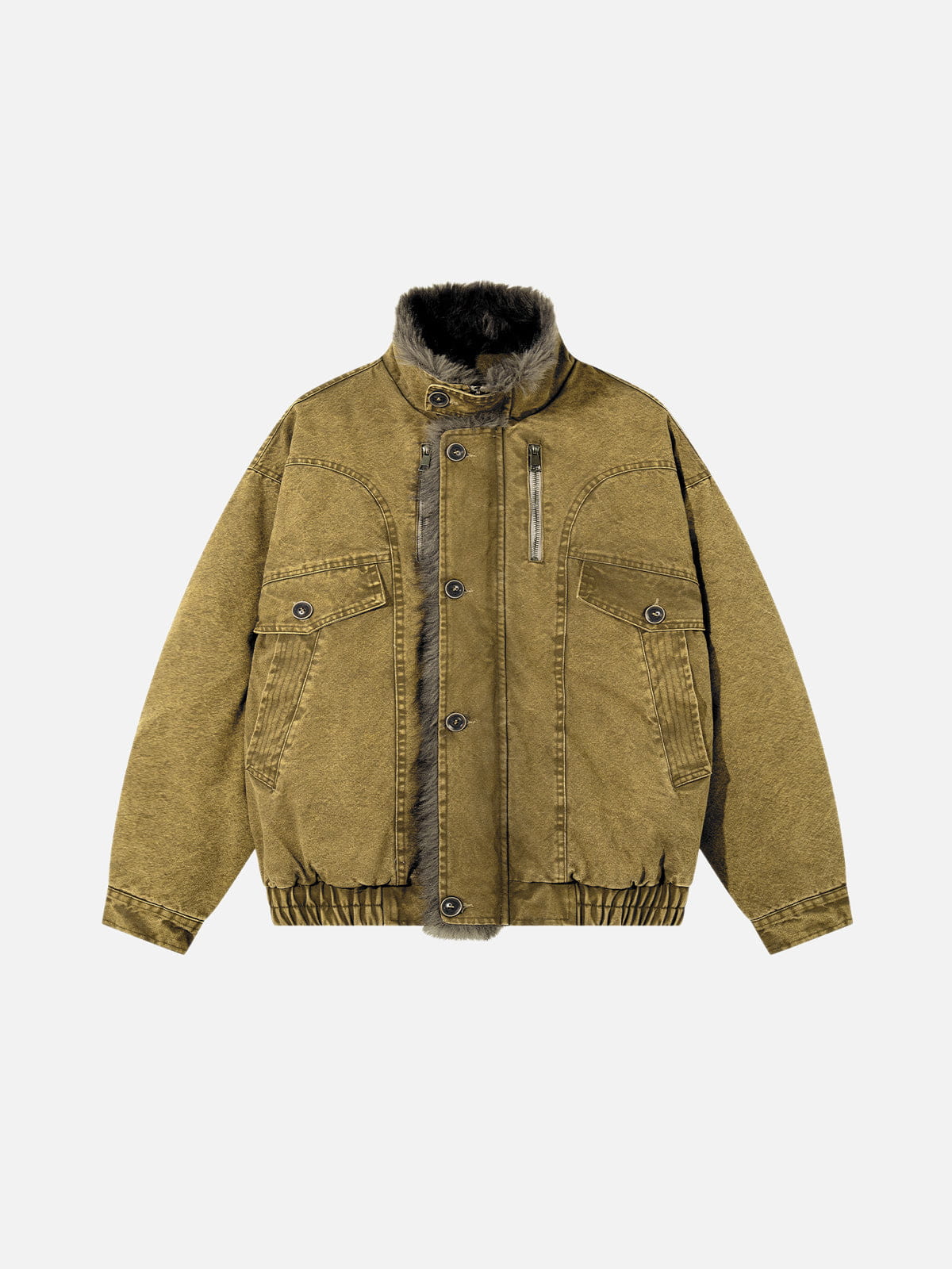 Alternative view of Aelfric Eden Washed Faux Fur Coat