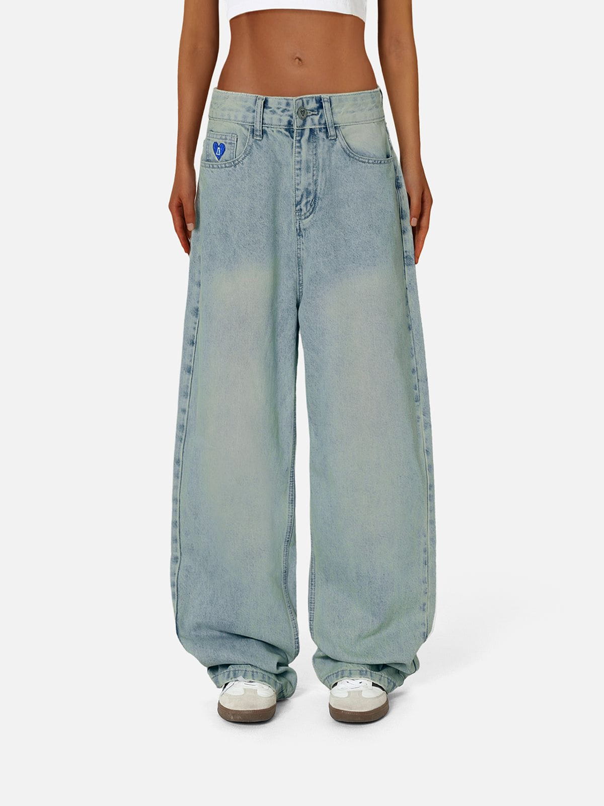 Alternative view of Aelfric Eden Baggy Basic Jeans