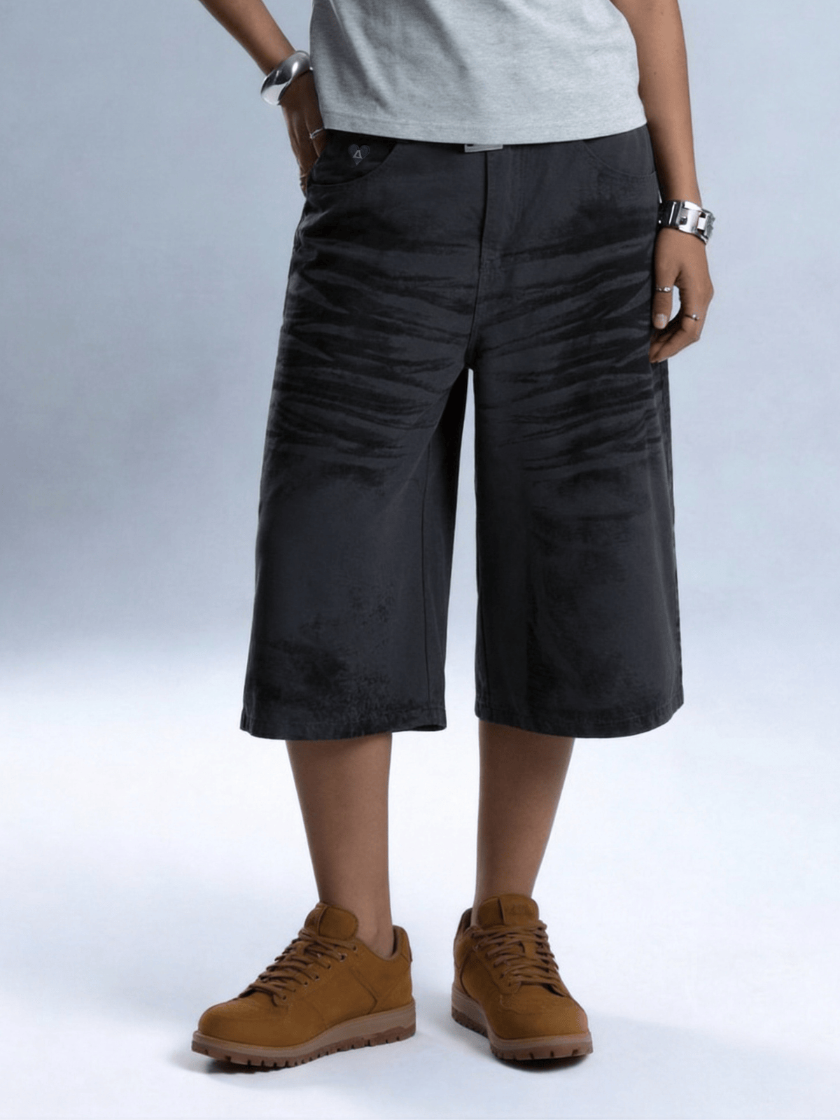Aelfric Eden Brush Washed Longline Jorts