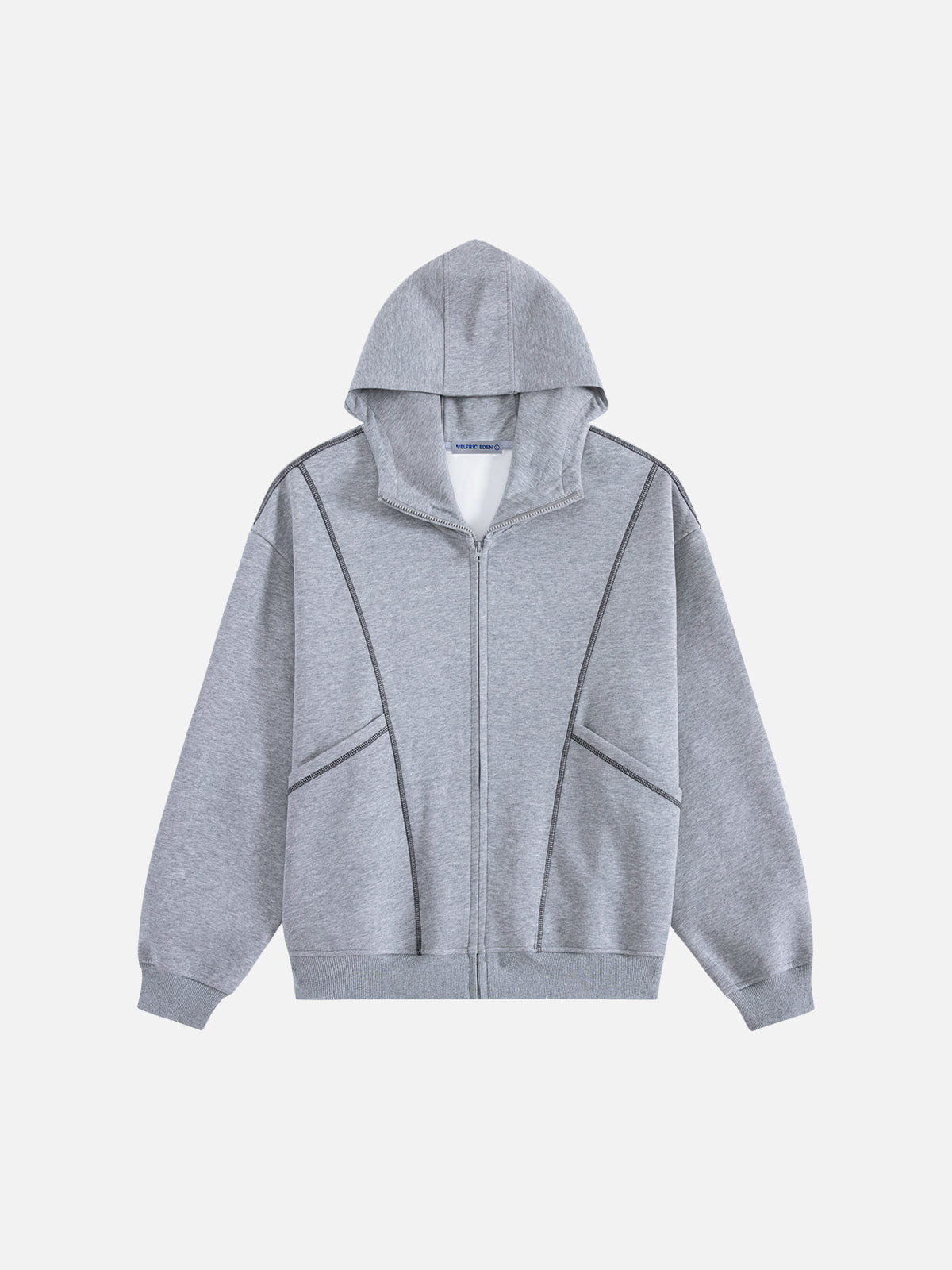 Alternative view of Aelfric Eden Contrast Stitching Pullover Hoodie