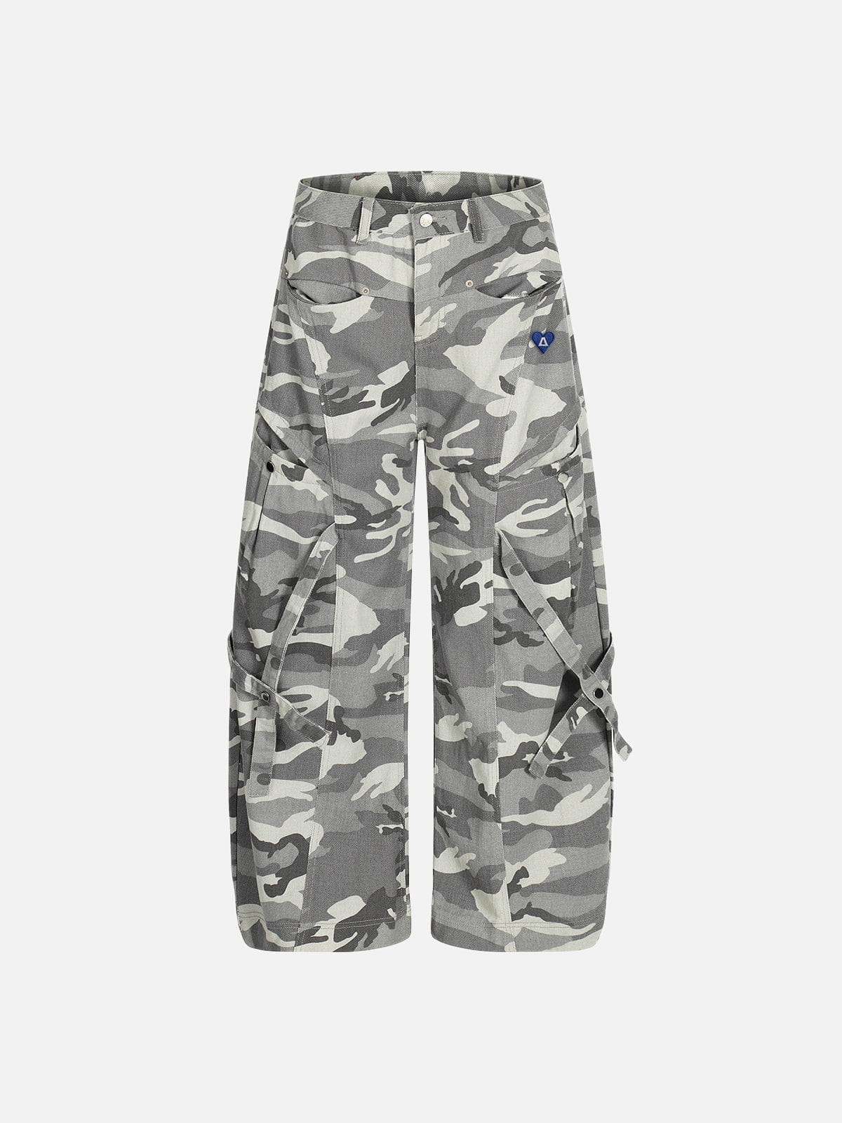 Aelfric Eden Camo Strap Baggy Barrel Pants