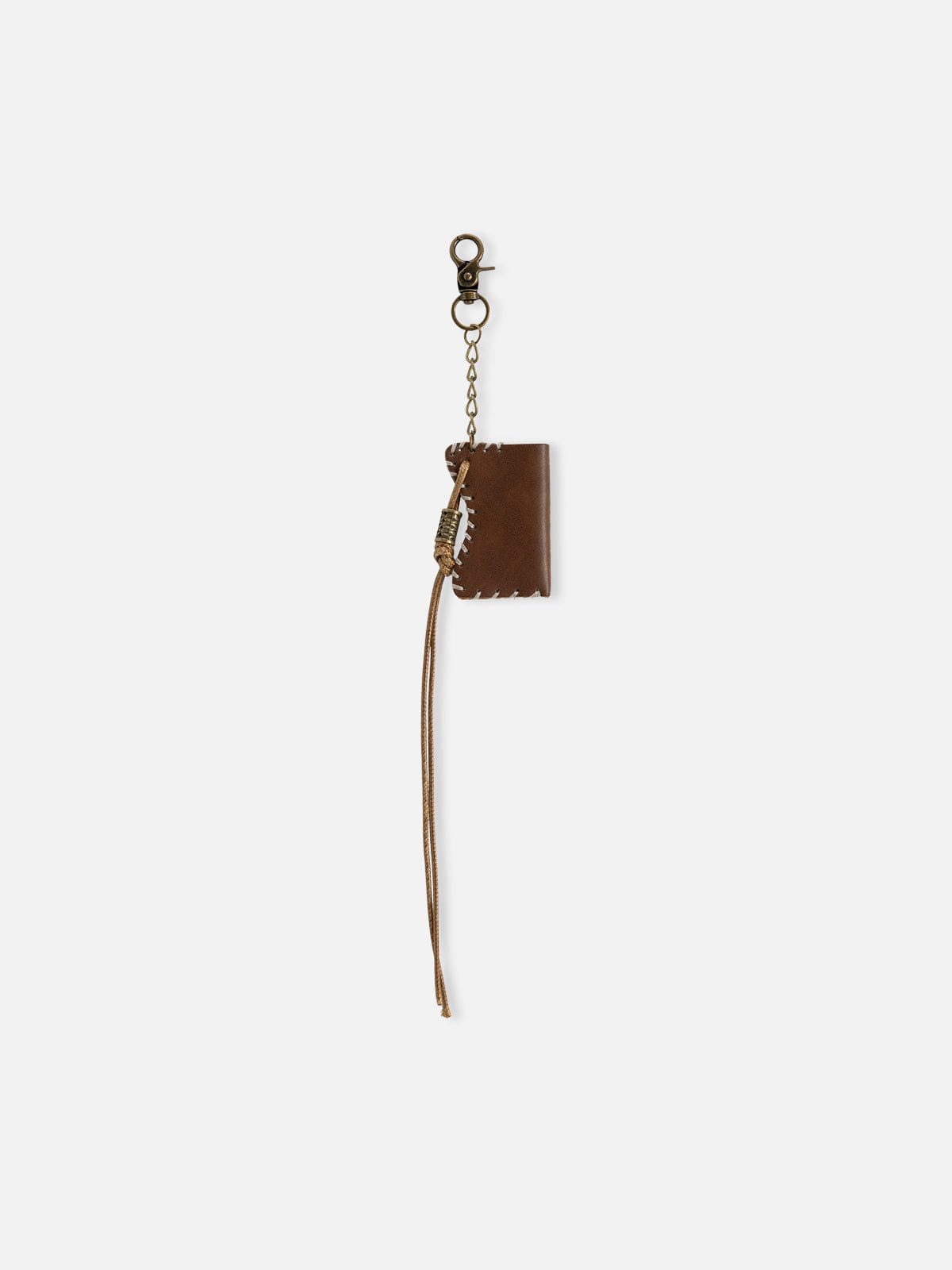 Alternative view of Faux Leather Keychain