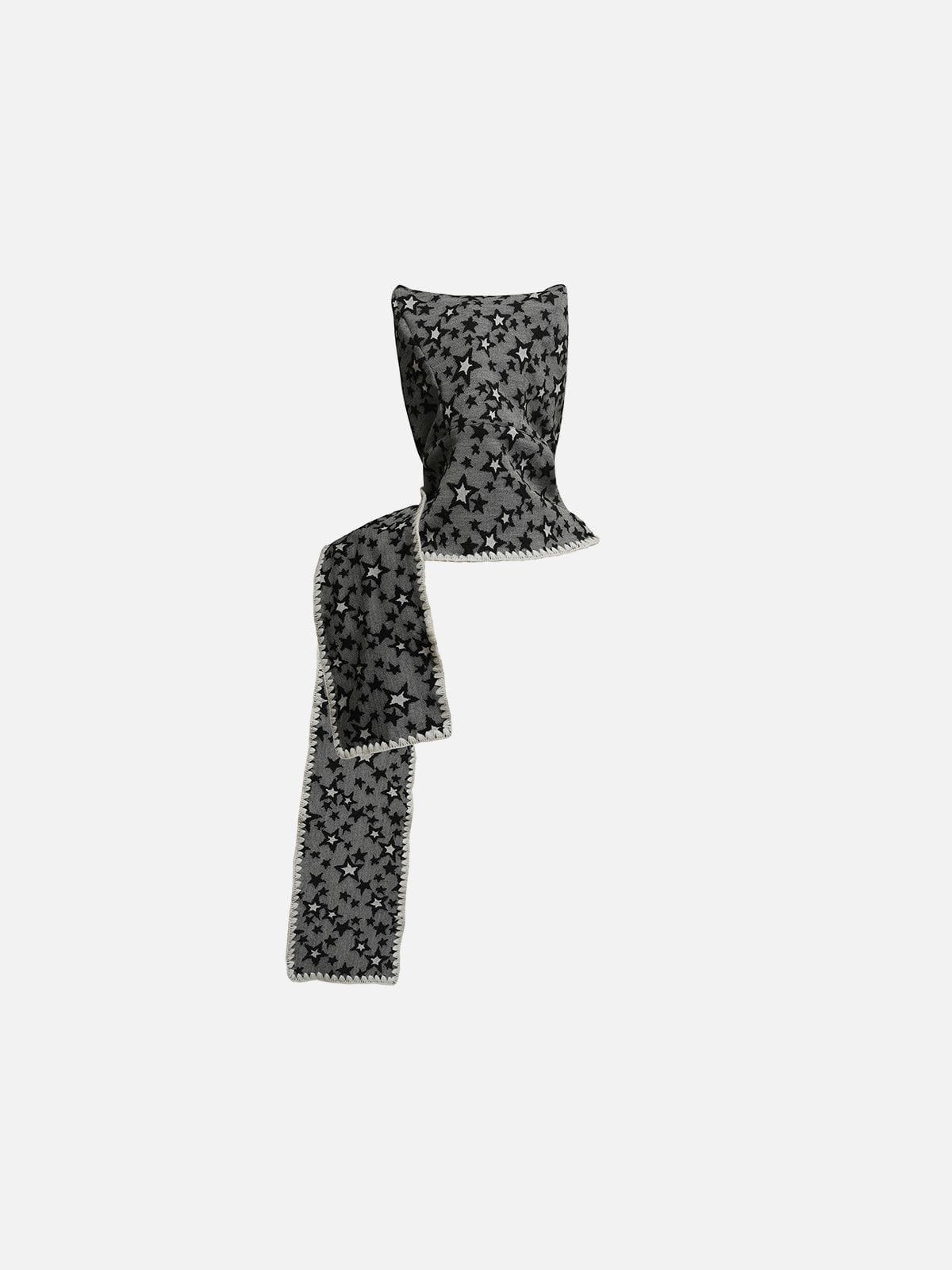 Alternative view of Devil Ear Star Scarf Hat
