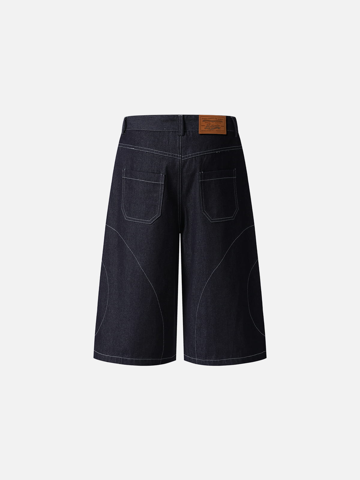 Alternative view of Aelfric Eden Star Stitch Longline Jorts
