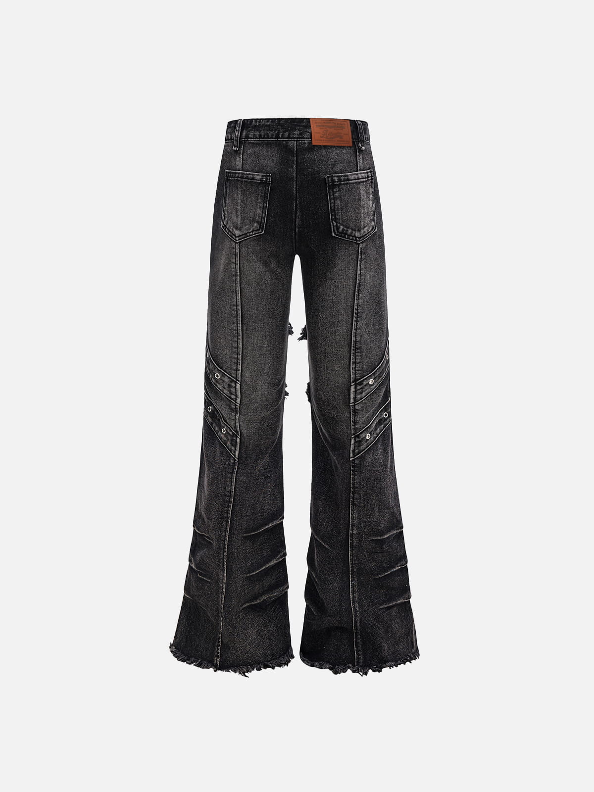 Alternative view of Aelfric Eden Washed Multi Pocket Bootcut Jeans