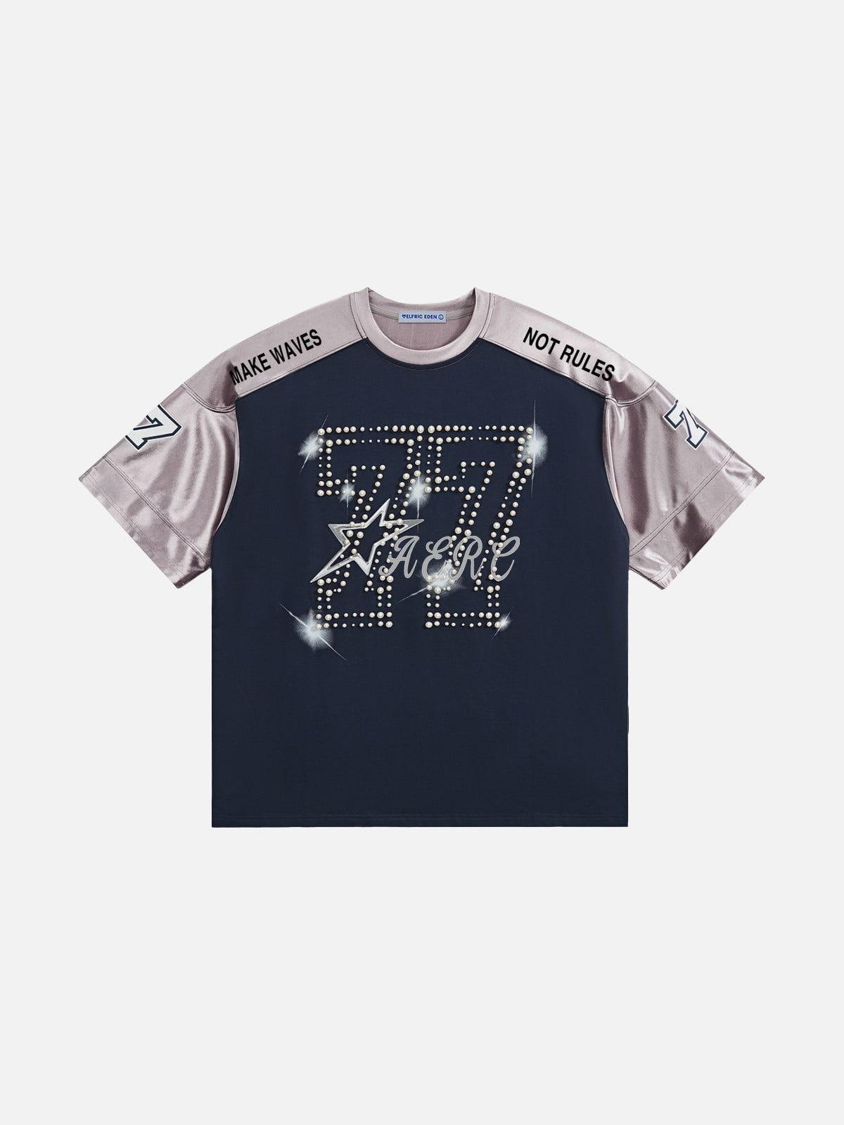 Alternative view of Aelfric Eden Pearl Number Football Jersey