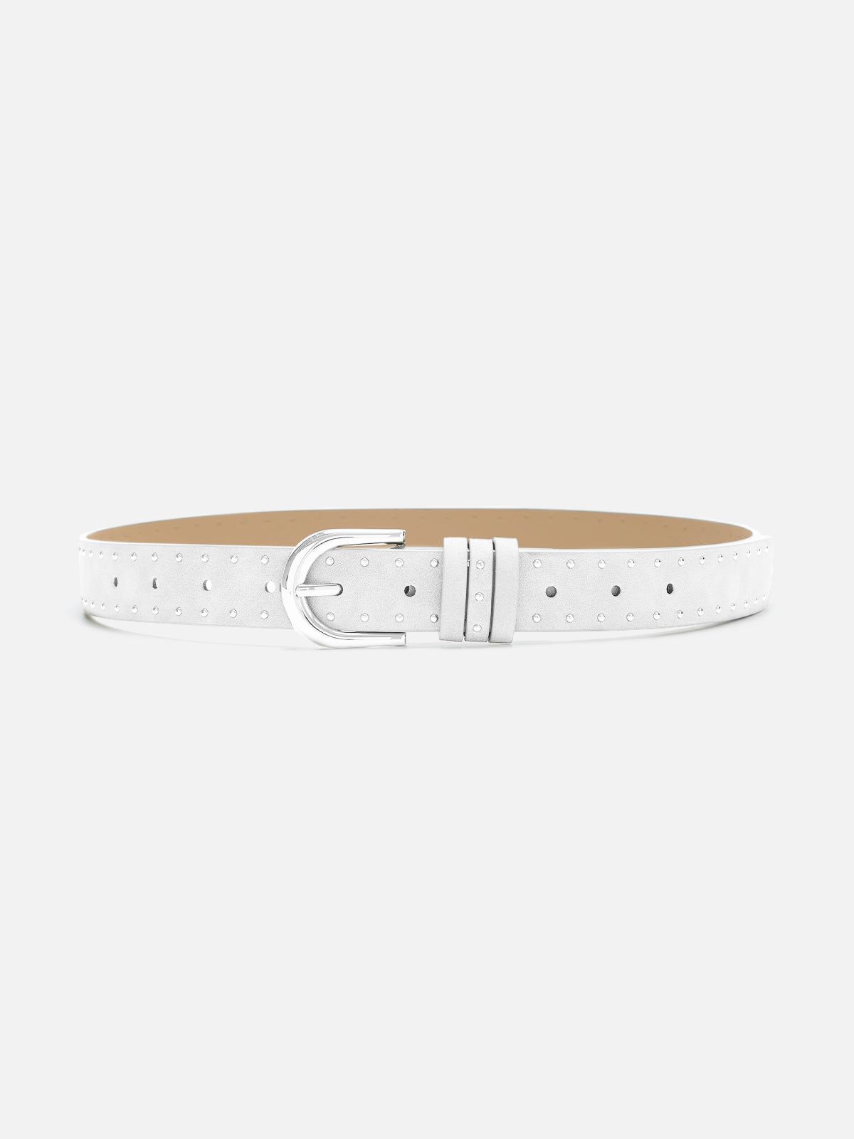 Alternative view of Rivet Suede Belt