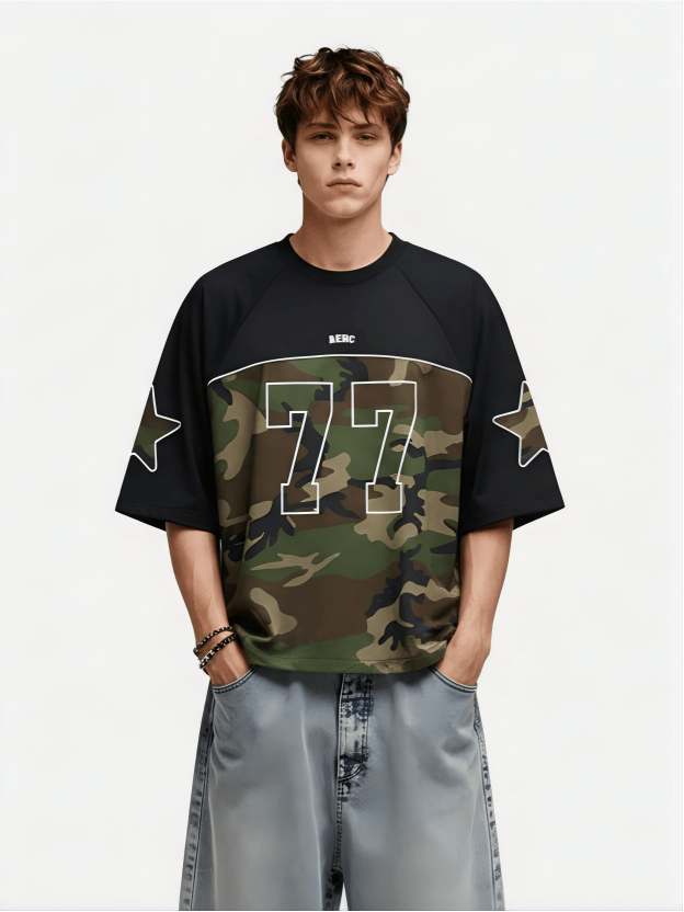 Aelfric Eden 77 Camouflage Football Jersey