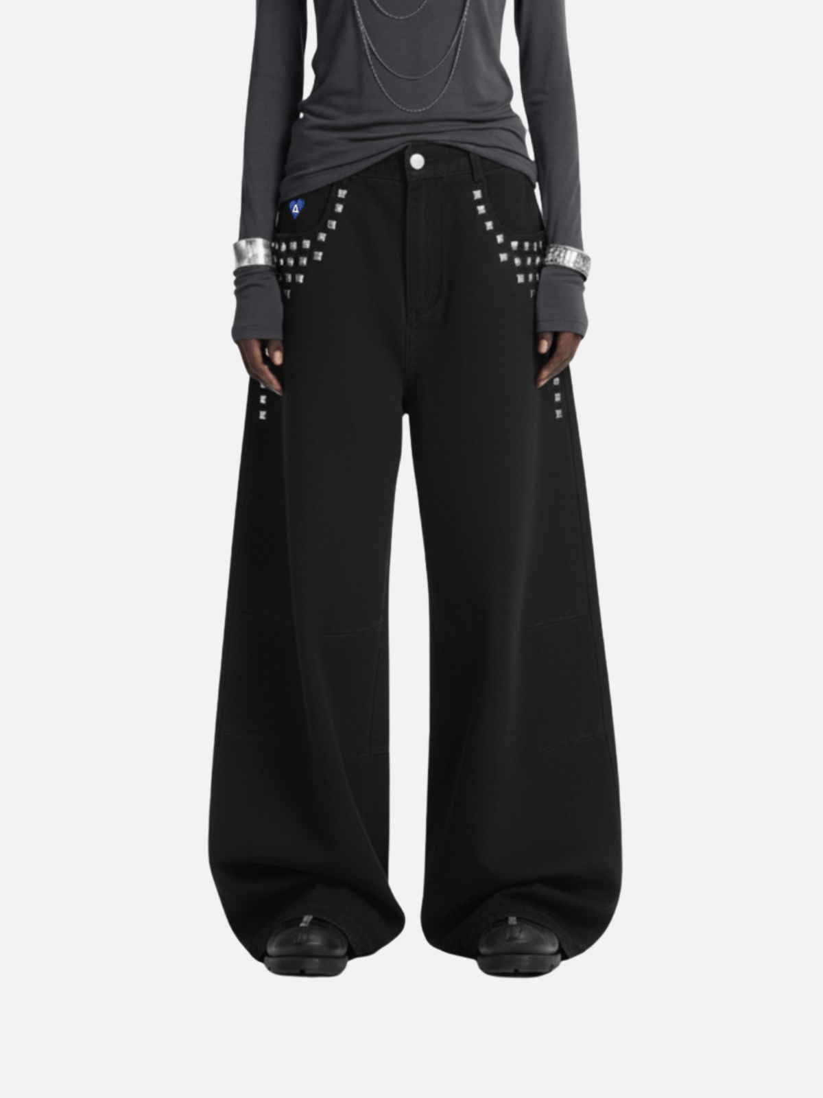 Aelfric Eden Studded Baggy Barrel Pants