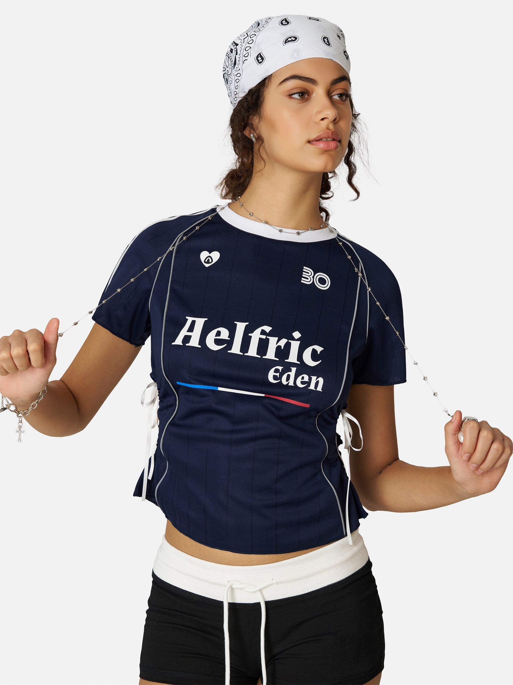 Alternative view of Aelfric Eden Cut-Out Stripe Soccer Jersey