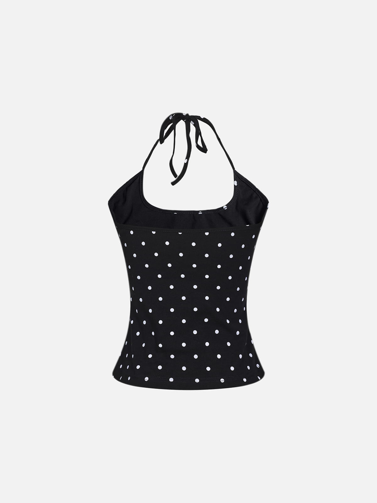 Alternative view of Aelfric Eden Polka Dot Halter Cami Top