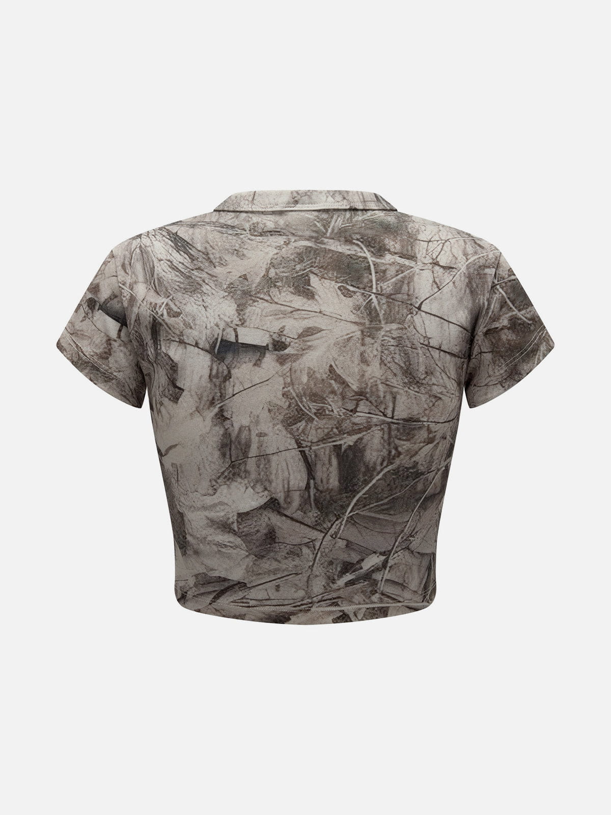 Alternative view of Aelfric Eden Camo Forest Cropped Baby Tee