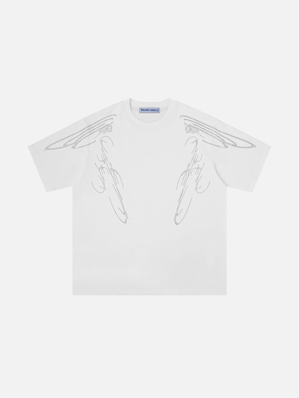 Alternative view of Aelfric Eden Rhinestone Wings Tee