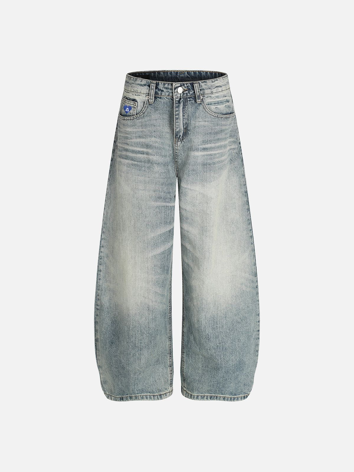 Alternative view of Aelfric Eden Baggy Barrel Washed Jeans