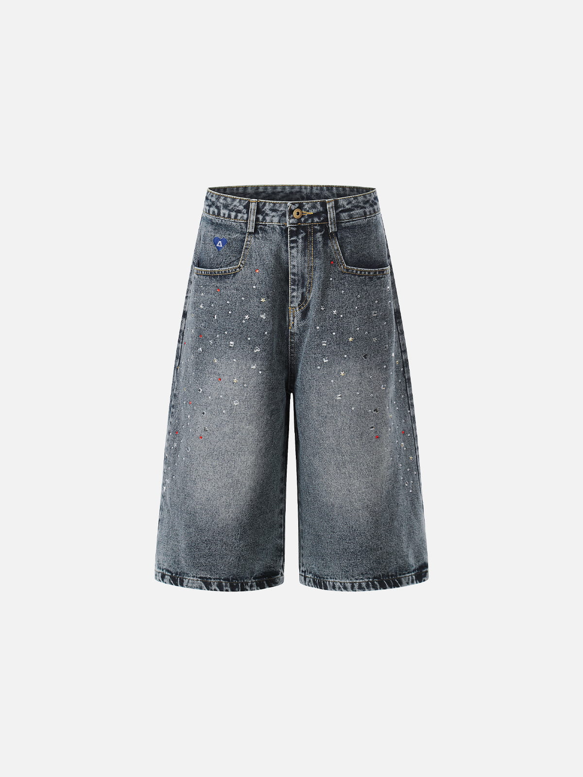Aelfric Eden Rhinestone Longline Jorts