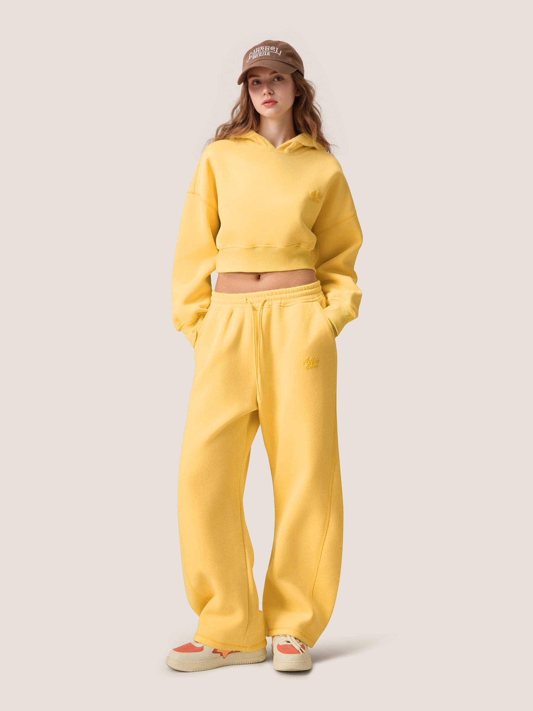 Soufflé Cropped Cloud Hoodie Set