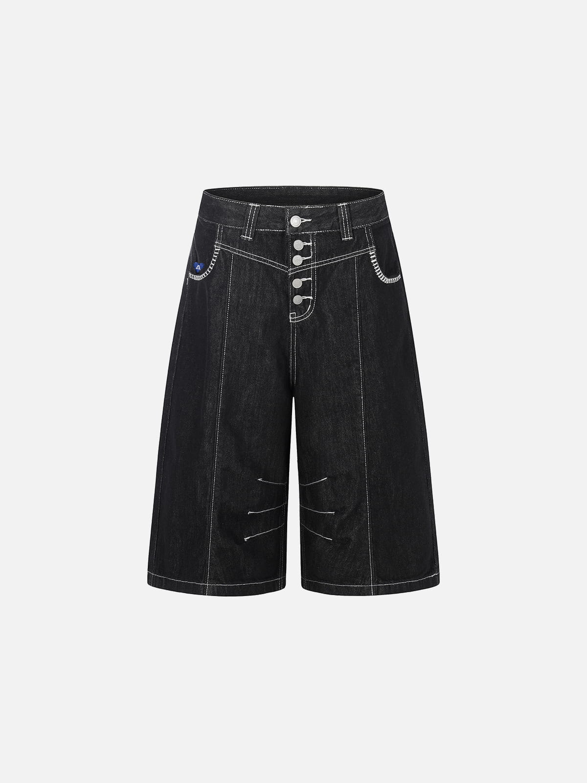 Aelfric Eden Button Fly Longline Jorts