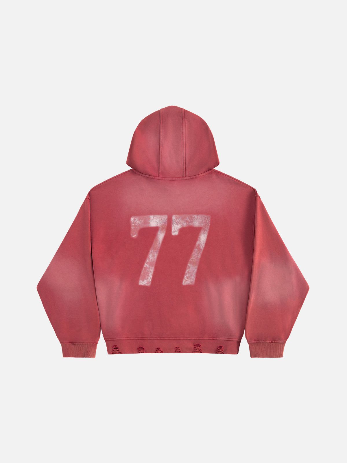 Alternative view of Aelfric Eden Boxy Rhinestone 77 Graphic Pullover Hoodie