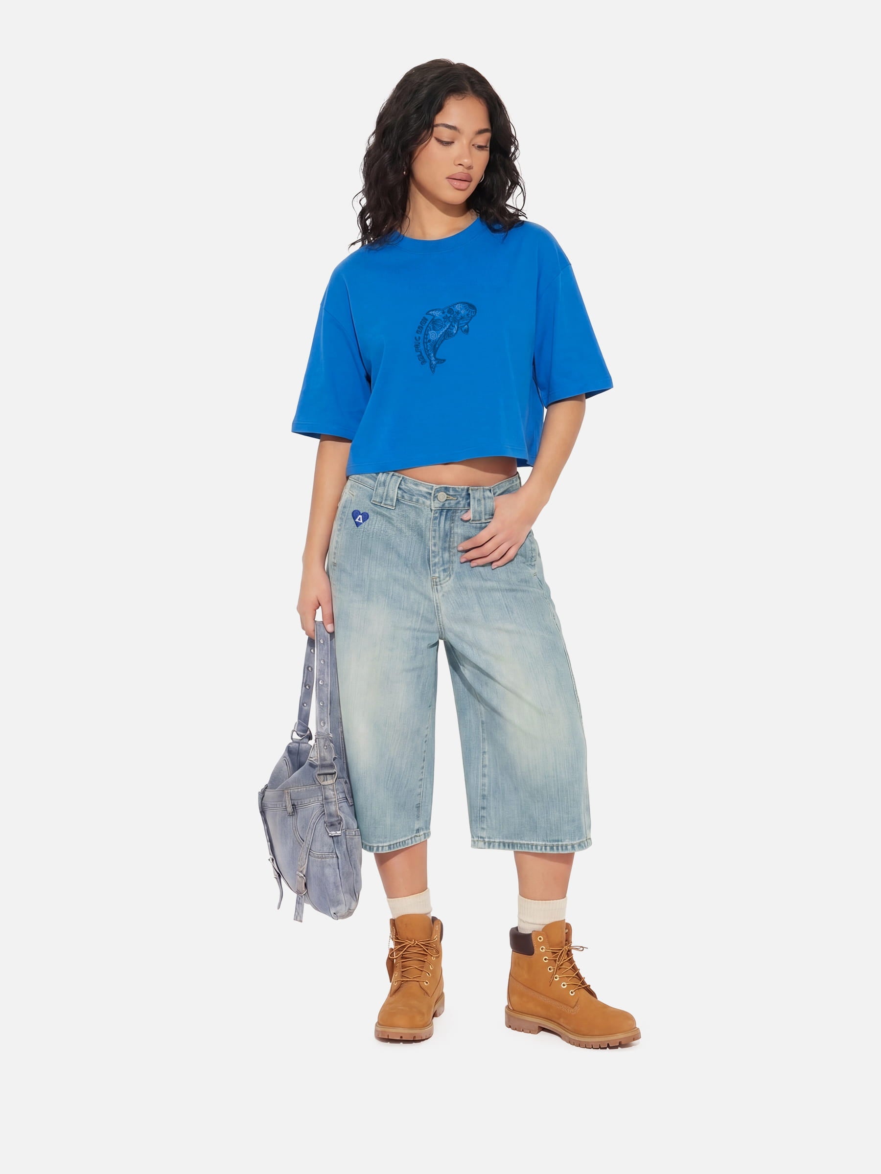 Aelfric Eden Vintage Washed Longline Jorts