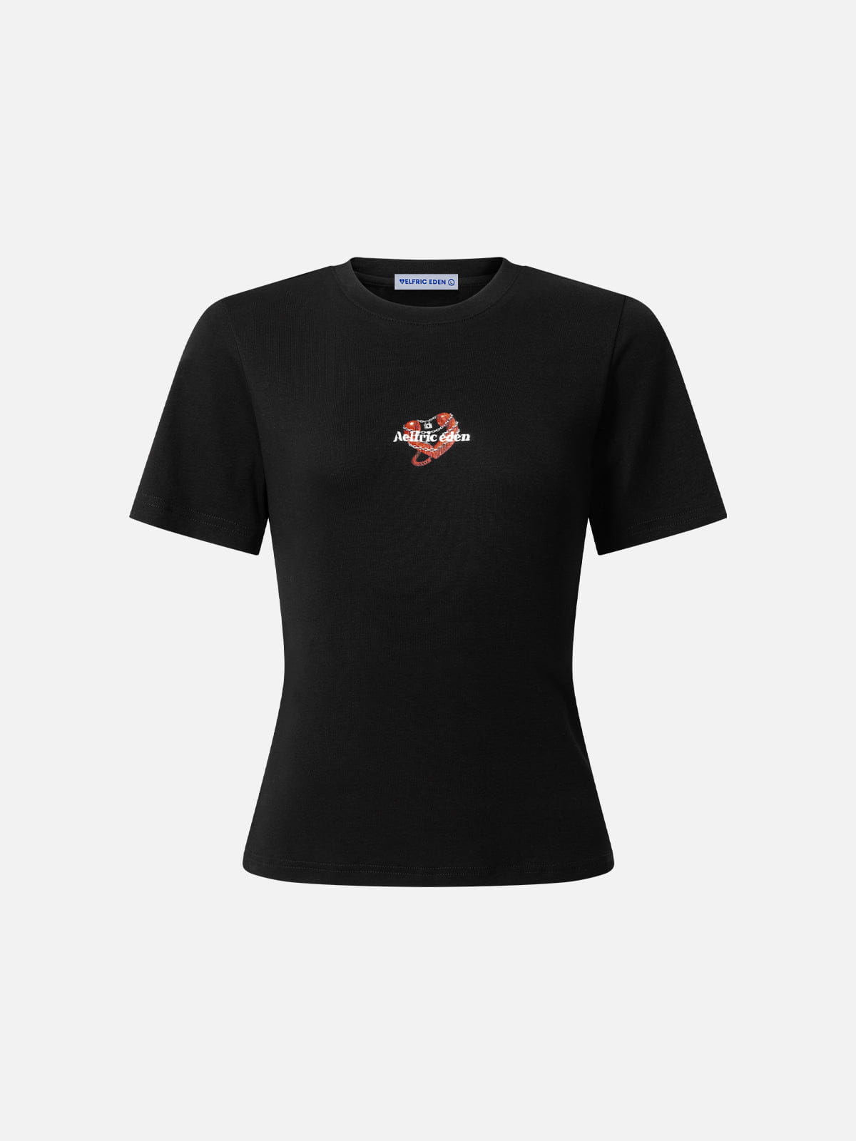 Alternative view of Aelfric Eden Chain Heart Graphic Baby Tee