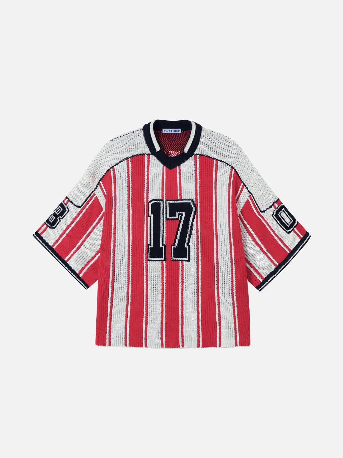 Alternative view of Aelfric Eden 17 Stripe Football Knit
